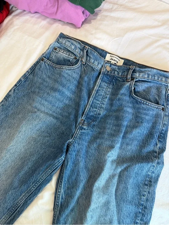 Reformation Cynthia High Rise Straight Leg Jeans in Colorado - Picture 7 of 7